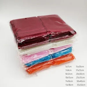 100 шт 5x7 см Diy Ювелирная сумка Подарочная сумка Женская шнурок из органзы подарочные сумки для свадьбырождествакоробка витрина для украшений сумки