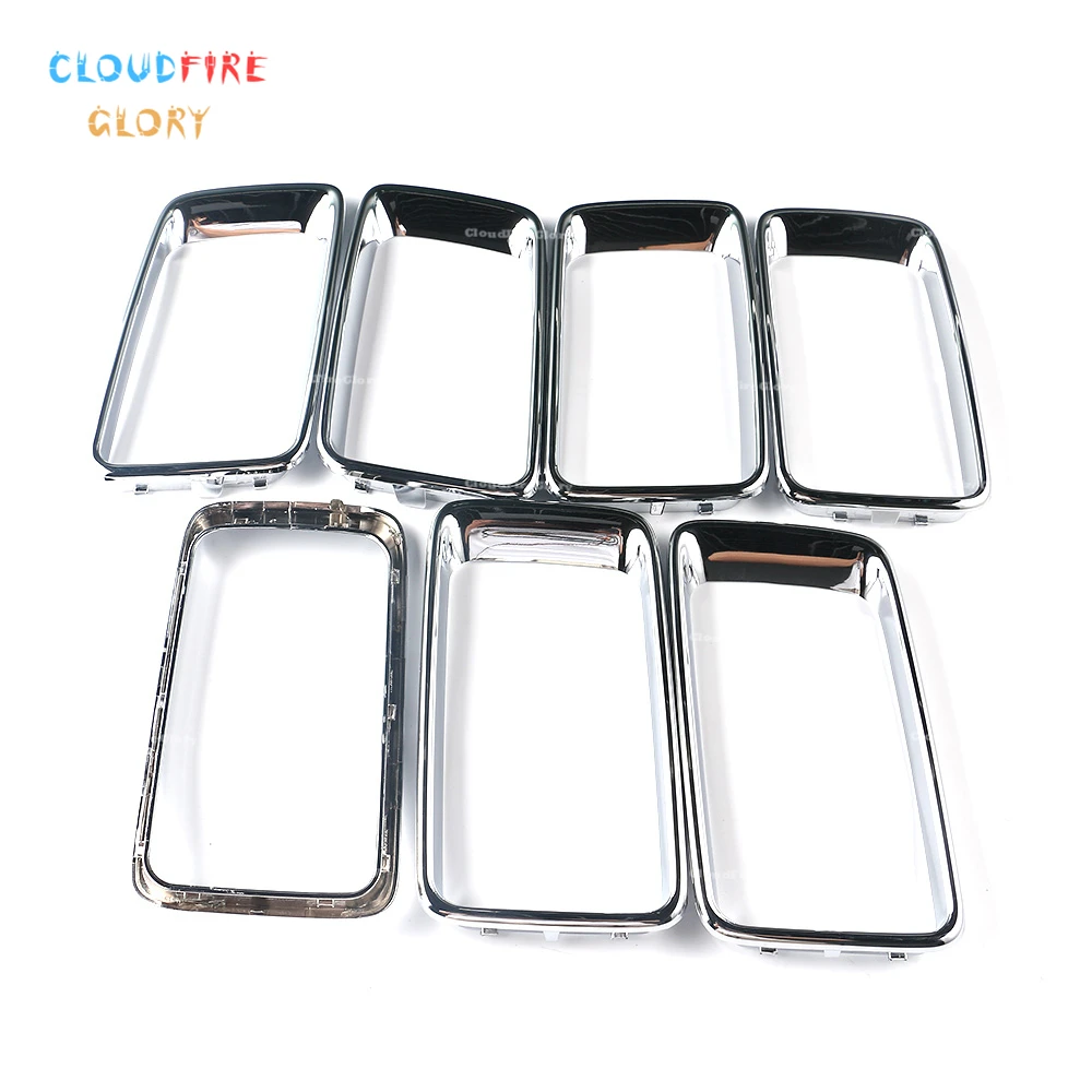 CloudFireGlory 68227779AA Хромированная передняя решетка набор для Jeep Grand Cherokee 2014 2015