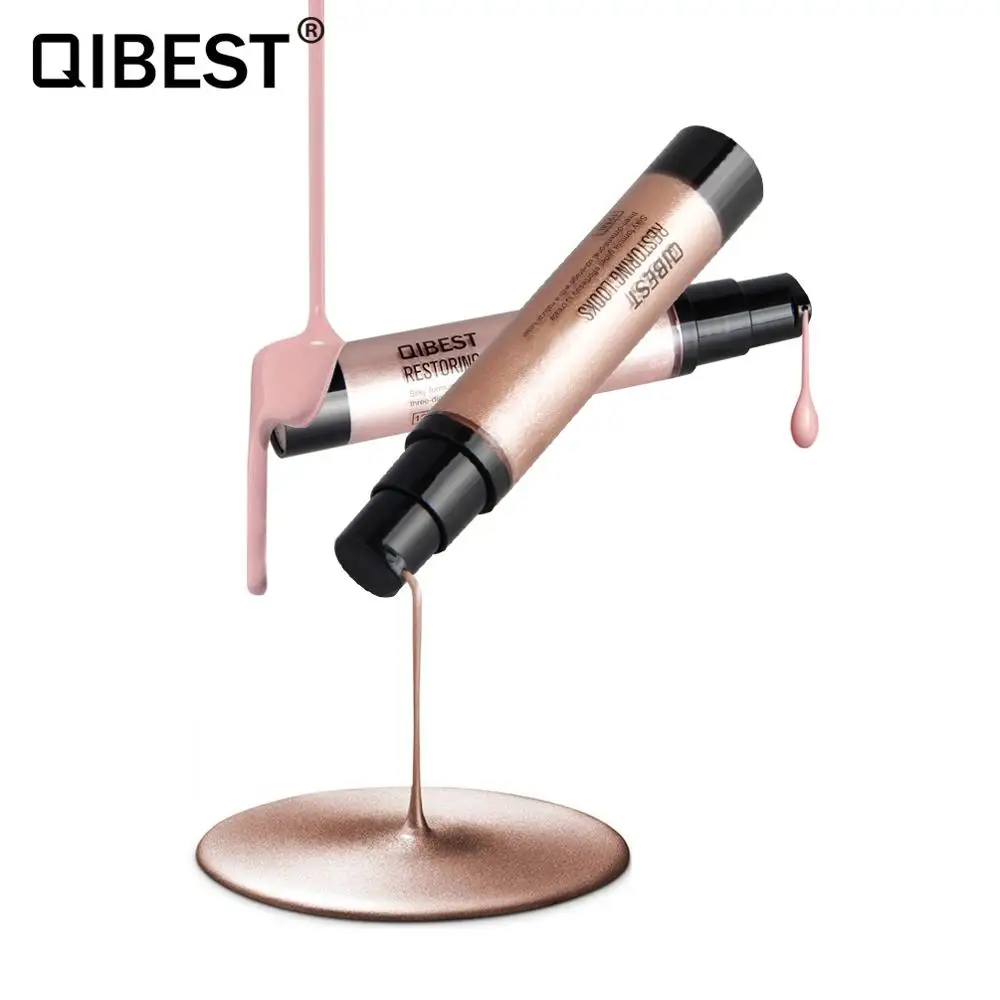 QIBEST 5 цветов высокая глянцевая жидкость яркий выделитель блеск для губ Макияж лица женская красота