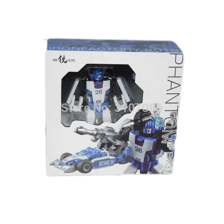 With Retail Box Железный завод трансформация IF EX-37 EX37 Mirage фигурка Робот Игрушки - Цвет: With Retail Box