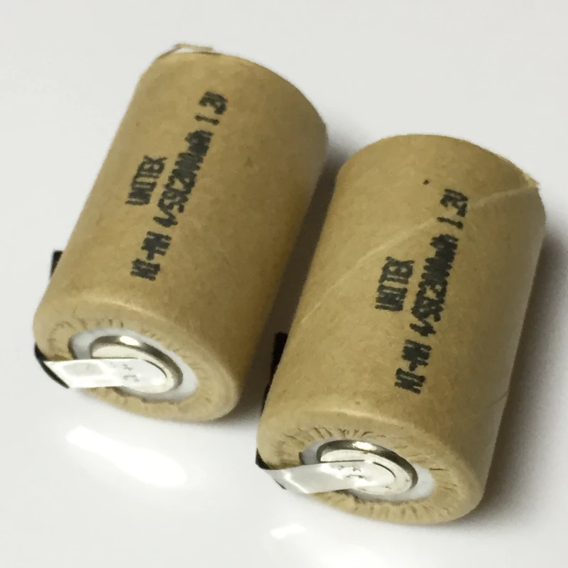 10 12 16 шт Sub C 4/5SC 1,2 V аккумуляторная батарея 2000mah 4/5 SC Ni-MH nimh ячейка с вкладкой сварочных штифтов для электродрели