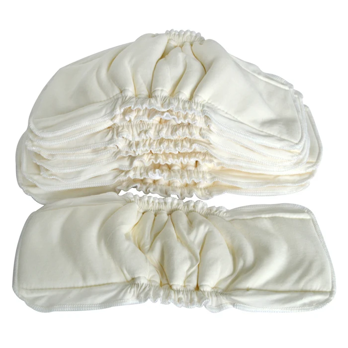 Натуральные Бамбуковые хлопковые моющиеся подгузники детские сильные