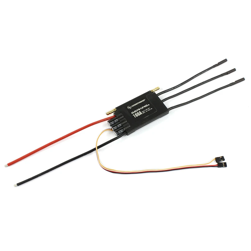 Hobbywing SeaKing Pro V3 160A водонепроницаемый ESC 2-6S Lipo 4A BEC контроллер скорости бесщеточный ESC для радиоуправляемой гоночной лодки