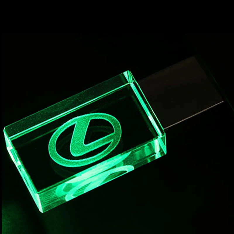 JASTER lexus crystal+ металлический USB флеш-накопитель 4 ГБ 8 ГБ 16 ГБ 32 ГБ 64 ГБ 128 Гб Внешняя карта памяти u диск - Цвет: green