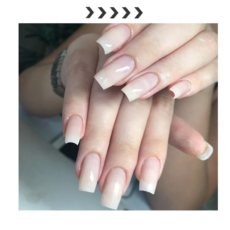1 коробка стекловолокно для наращивания ногтей Fibernails акриловые кончики кривизны