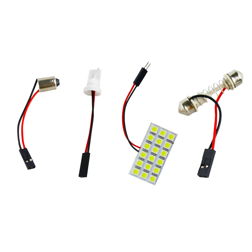 2 шт. 18SMD 5050 светодиодный автоматический панельный светильник для чтения