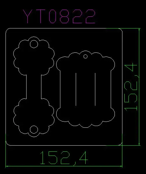 YT0822 DIY новый деревянная форма резка умирает для Скрапбукинг Толщина/15 8 мм |