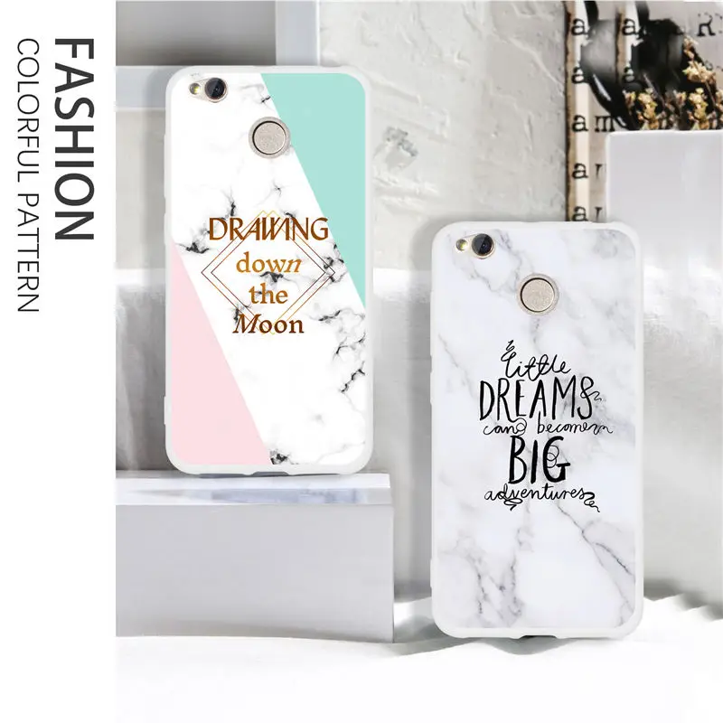 FLYKYLIN Marble Case For Redmi 4X 4A Cases Xiaomi 5A 5 Plus Back Cover on 6 Pro 6A Capa Soft TPU Silicone Coque |