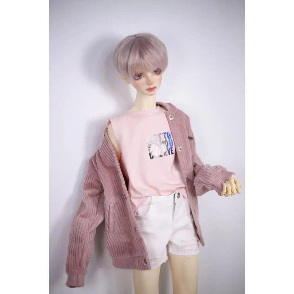 Bjd розовый жилет майка верхняя одежда для 1/4 1/3 SD17 70 см 17 &quot24&quot высокий MSD DK DZ AOD DD