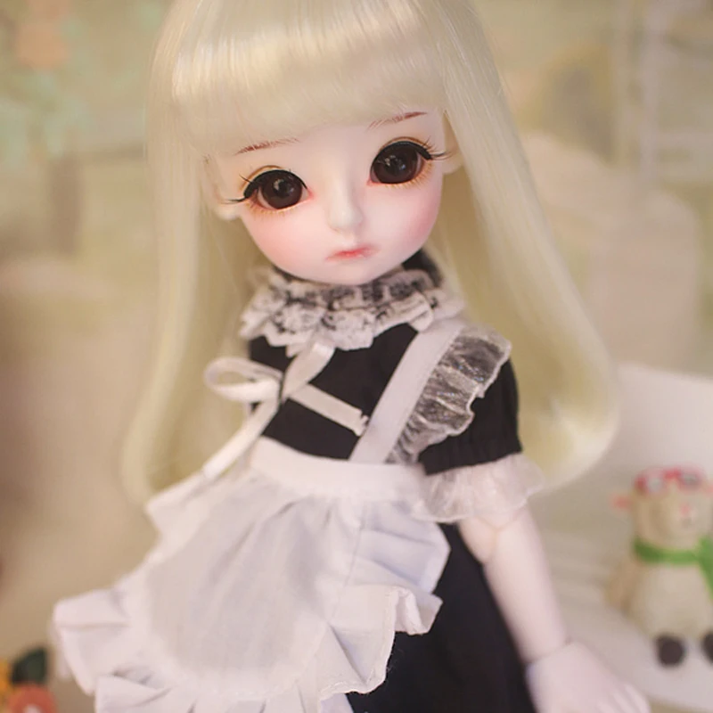 Free Shipping 1/6 BJD Doll LOVELY Cute lina Melissa Resin Joint Doll For Baby Girl Birthday Gift
