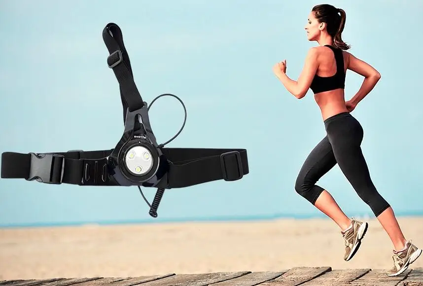 Ходовые огни со светодиодным нагрудным креплением нагрудный ремень плечевой для