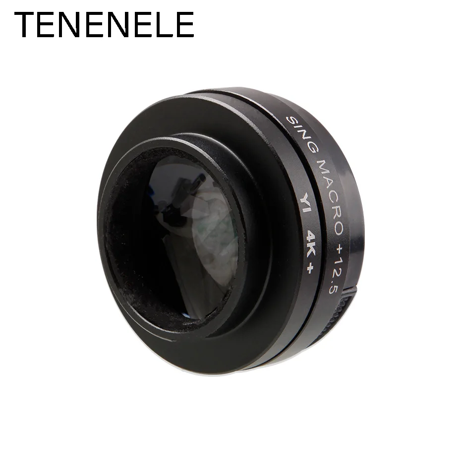 TENENELE для Xiao yi Lite 4K Аксессуары для экшн-камеры 12.5X макро-фильтры для объектива крупным планом для Xiaomi Yi 4K+ Plus фильтр камеры 37 мм