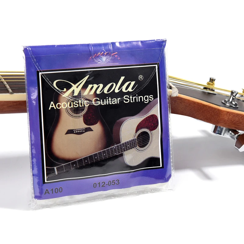 Amola .012. 053 A100 акустическая гитарные струны для акустических гитар аксессуары