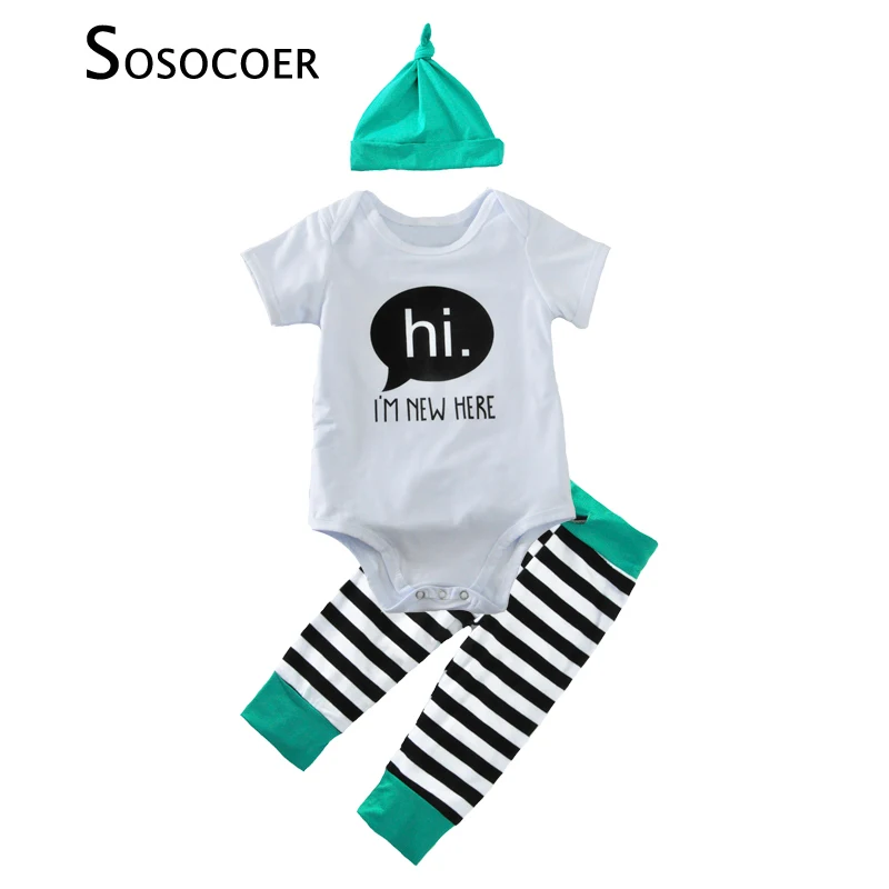 

Комплект одежды SOSOCOER для маленьких мальчиков, зимние шапки с оленем + комбинезон со стрелками + детская одежда из 3 предметов, комплекты одеж...