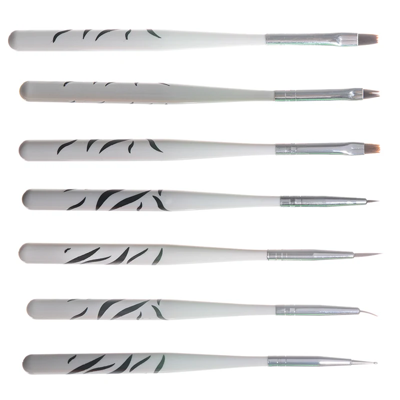 Набор кистей для дизайна ногтей набор УФ геля 8 шт./компл.|nail art brush set|art setnail |