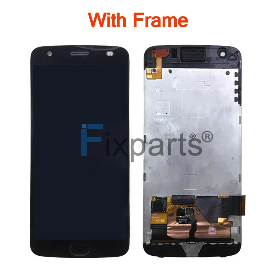 ЖК-дисплей для Motorola Moto Z2 Force сменный сенсорный экран 5 дюйма с цифровым