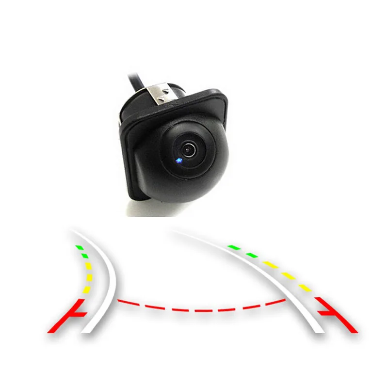 XCM03 WEIVISION 360 градусов динамическая траектория движущаяся направляющая парковочная линия камера заднего вида HD Водонепроницаемая обратная парковочная система - Название цвета: XCM03