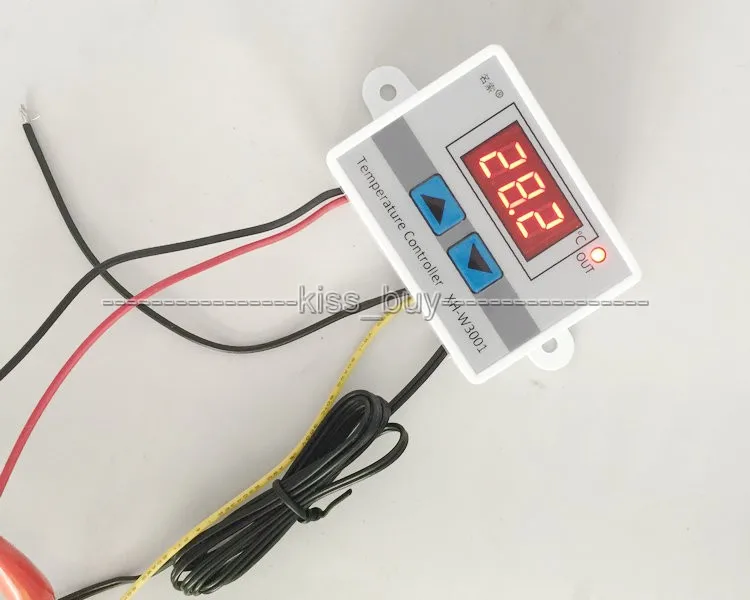 dc 12V - 50c +110c Digital LED Temperature Controller 10A Thermostat Control Switch + Probe | Электронные компоненты и