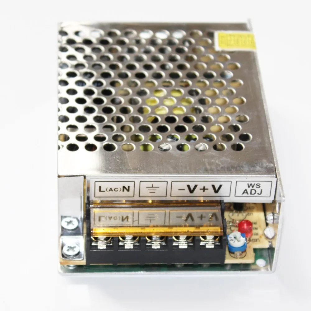 Светодиодные источники питания 3A 75 Вт DC24V трансформатор 100-240 В AC-DC 24 SMPS для