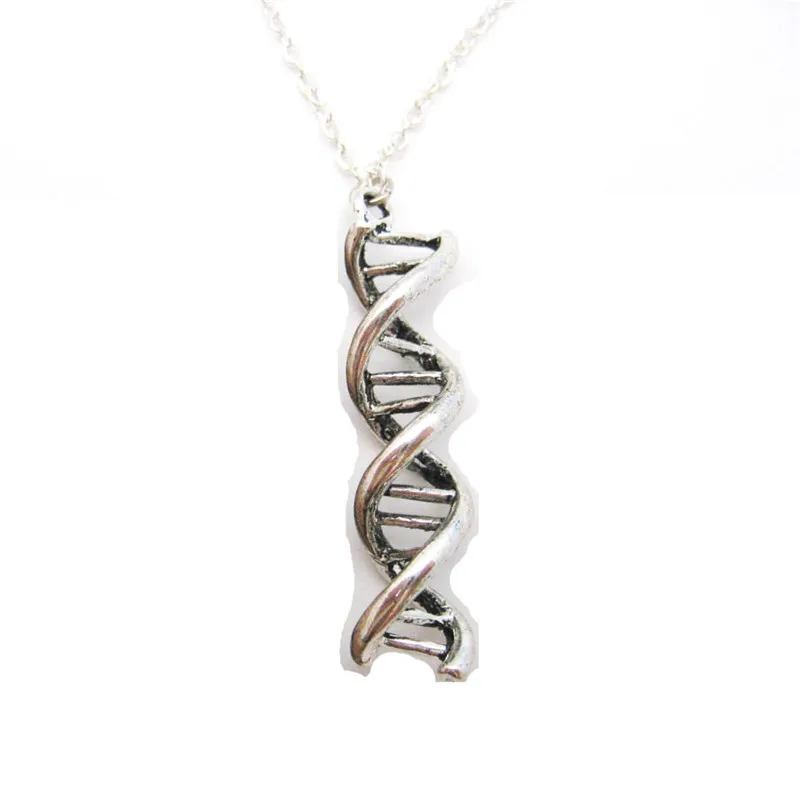 12 шт./лот ожерелье DNA Science с биологией завитка химическое ювелирные изделия DNA|dna
