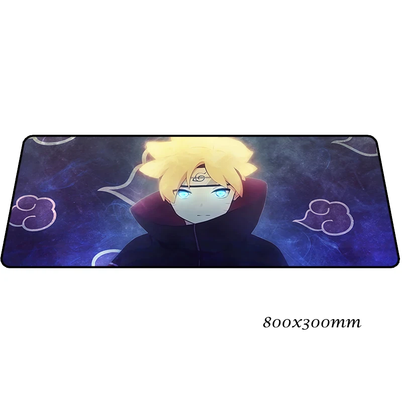 BORUTO коврик для мыши 80x30 см Профессиональный игровой коврик для мыши Аниме геймер коврик Mitsuki домашний компьютерный стол коврик коврики для игровой клавиатуры