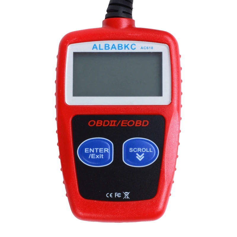 Ac618 Obd2 EOBD OBDII сканера Автомобильное устройство чтения кода неисправности данных