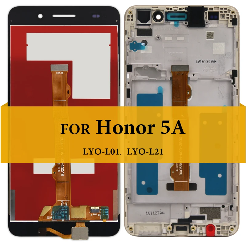 5 дюймов LYO-L01 LYO-L21 сенсорный экран панель для Huawei Honor 5A ЖК-дисплей без битых