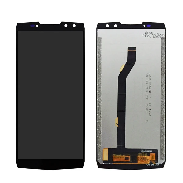 Для Oukitel K10 ЖК-дисплей и кодирующий преобразователь сенсорного экрана в сборе аксессуары для телефонов для Oukitel K10 с инструментами - Цвет: Black Original
