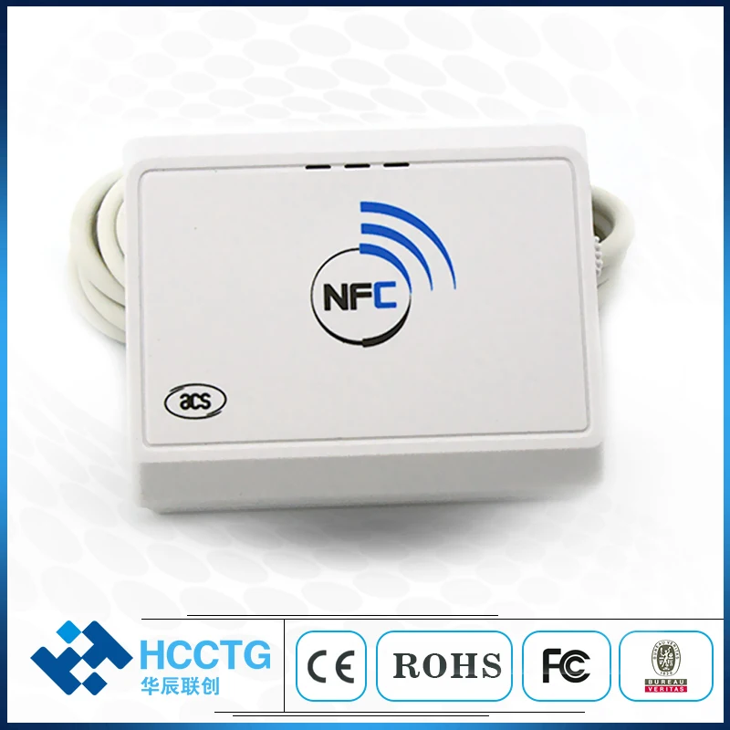 Беспроводной IOS Android bluetooth Rfid считыватель писатель NFC кард ридер 13 56 МГц ACR1311U