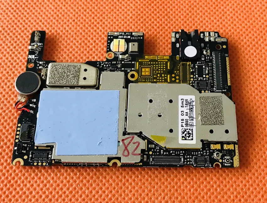 Оригинальная материнская плата 6 ГБ ОЗУ + 64 Гб ПЗУ для UMIDIGI Z1 MT6757 Восьмиядерный 5