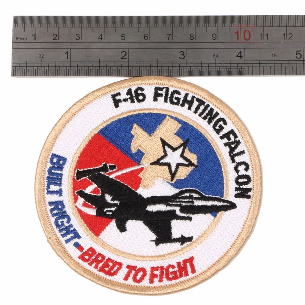 США ВВС F 16 FIGHTING FALCON вышитые патч| |