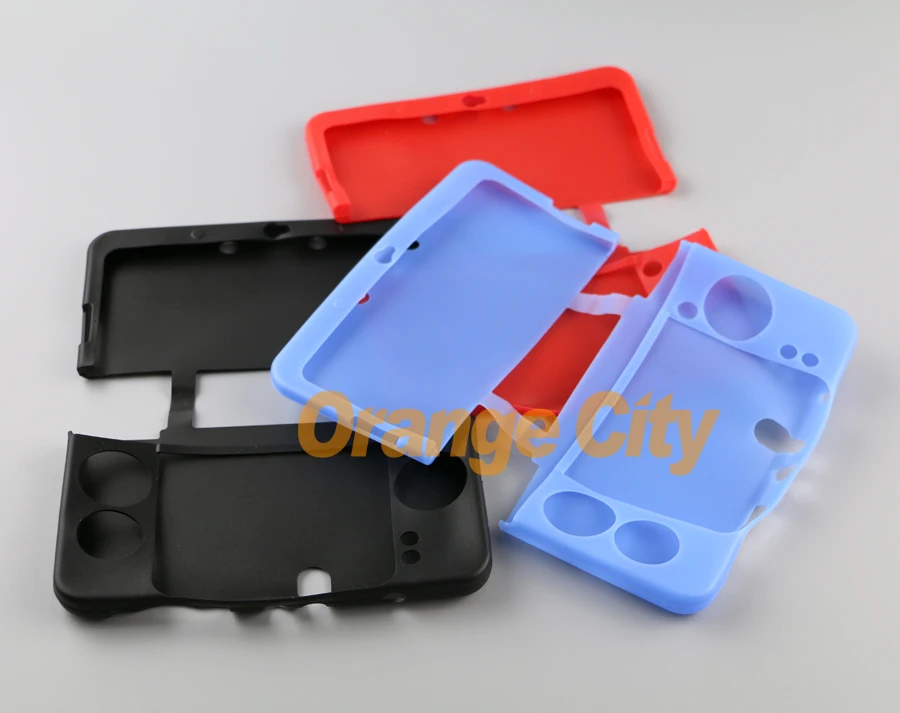 5 шт./лот для нового 3DS из силиконового геля с Резиновая Защитная оболочка гибкий