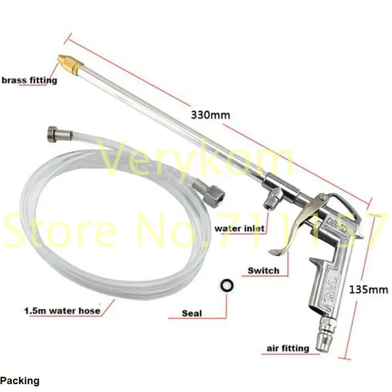 Чистящие удобные инструменты алюминиевые Пистолеты для выдувания пыли с