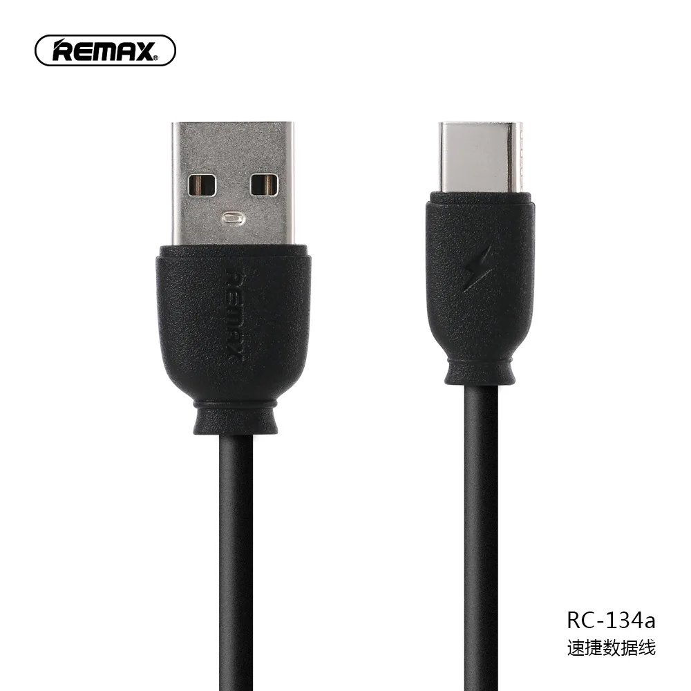 Type-C Black Remax Lesu USB iOS Micro type-C кабель для мобильного телефона Быстрая зарядка передачи данных зарядный кабель для iPhone samsung huawei Xiaomi - Цвет: Type-C Black