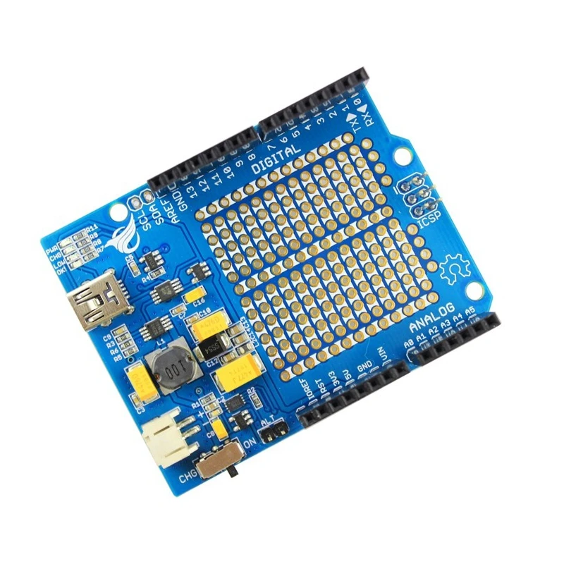 Elecrow LiPower щит для портативного устройства Arduino 2 в 1 макетная плата 3 7 модуль литий