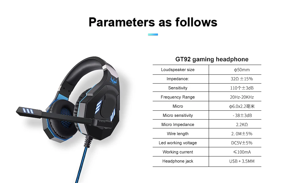 OVLENG-GT-92 игровая гарнитура E-sports с микрофоном Стерео объемная HIFI гарнитура для ПК и ноутбука