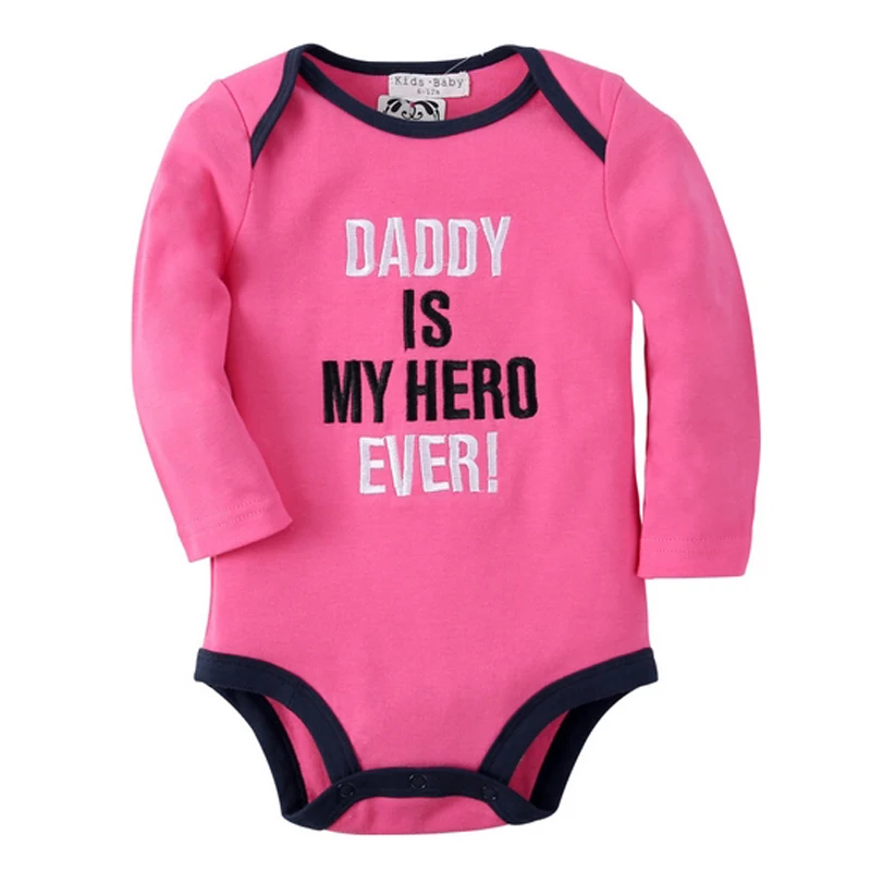 

Newborn Jumpsuits Baby Girl Clothes Long Sleeve Letters Bodysuits Spring Autumn Infantil Cotton Body Overall One Piece Clothing