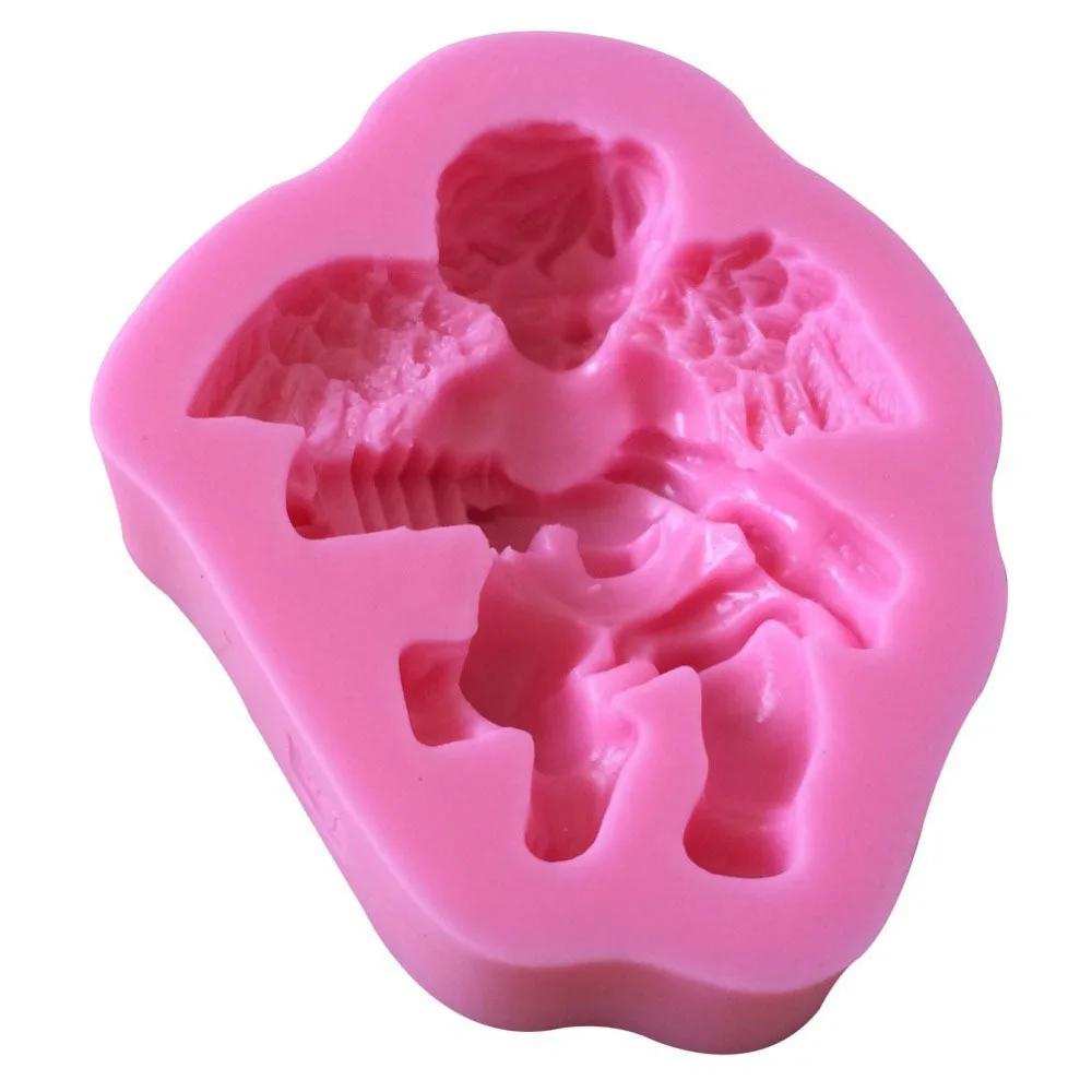 Силиконовые формы дизайнерские DIY Амур Ангел глина скульптура 3d стеновые панели