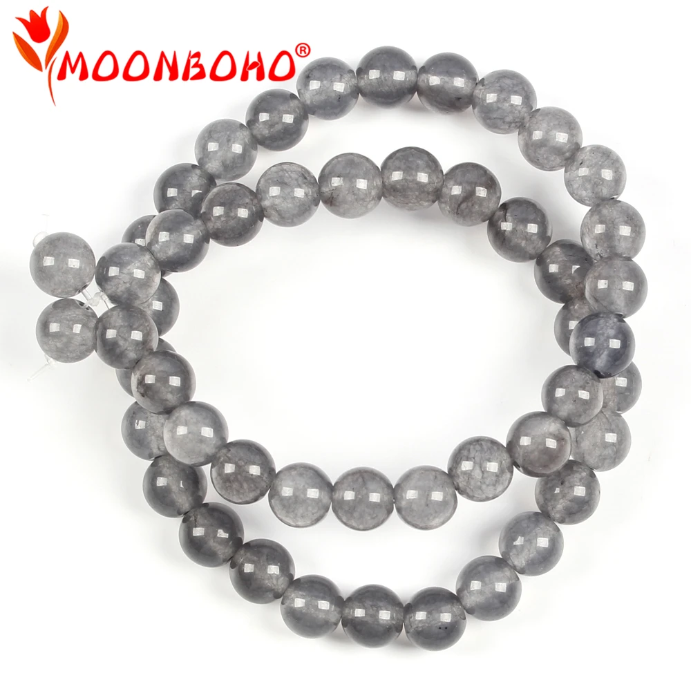 Серый натуральный камень Бусины Diy аксессуары для изготовления ювелирных изделий браслет 4 6 8 10 мм круглые бусины Сердолик Подвески Свободные бусины