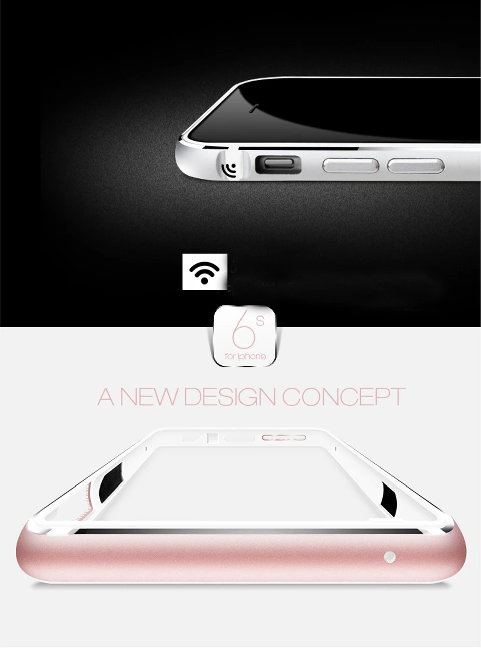 Роскошный 2 в 1 алюминиевый+ силиконовый гибридный мягкий бампер для iphone 7 SE 5 5S 6 6s Plus чехол-накладка матовый черный чехол для телефона s