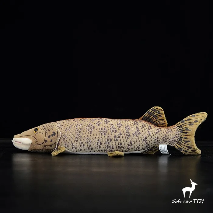 Тропические большие куклы Barracuda, игрушка, имитация морских животных, плюшевые игрушки для детей, подарки