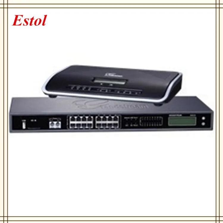 Grandstream UCM6102 IP атс 2 4fxo телефонной линии land линия внешняя телефон система VoIP sip