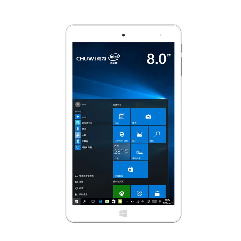 Chuwi Hi8 Pro Двойной OS Tablet PC Windows 10 Android 5.1 Intel Atom X5 Z8350 Quad Core 2 ГБ Оперативная память 32