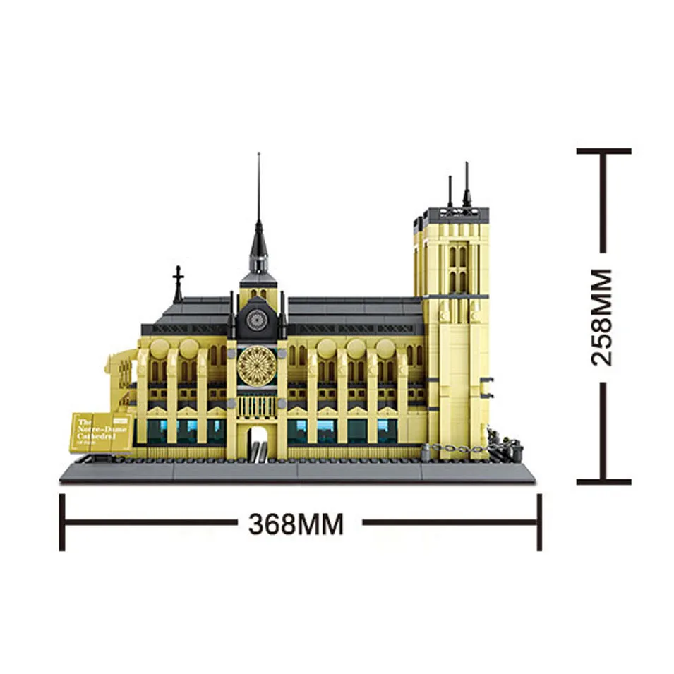 5210 no box WanGe city совместимая архитектура Тадж-Махал Лондон Париж Городской мост строительные блоки Дети собрать Кирпичи Игрушки - Цвет: 5210 no box