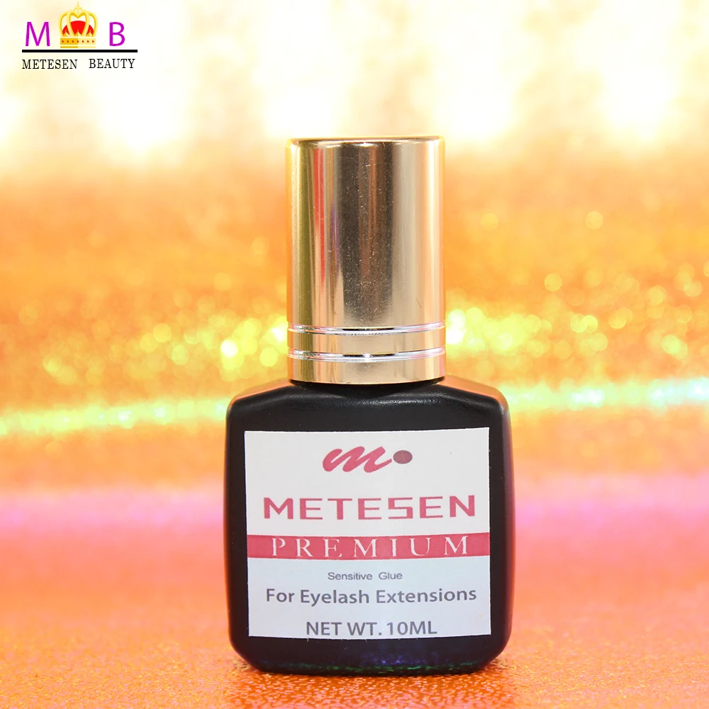 METESEN BEAUTY клей для наращивания ресниц профессиональный черный 1 2 s сухое время