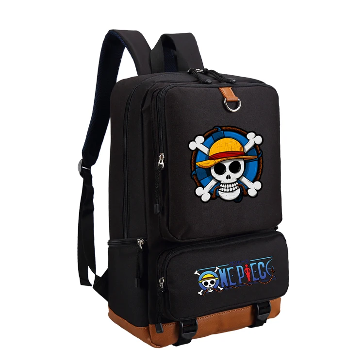 WISHOT one piece Luffy рюкзак мультяшный Модный повседневный рюкзак подростковый мужской wo мужские школьные сумки Дорожная сумка