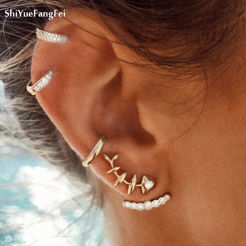 4 шт./компл. винтажный Комплект сережек для женщин серьги в стиле