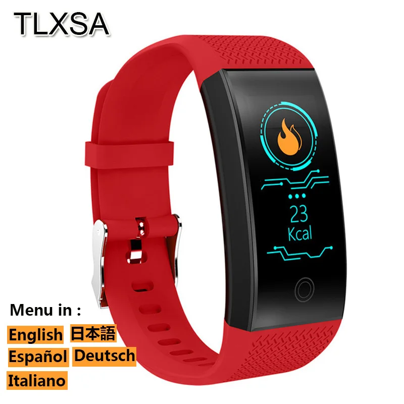 Женский студенческий фитнес браслет умный с измерением артериального давления