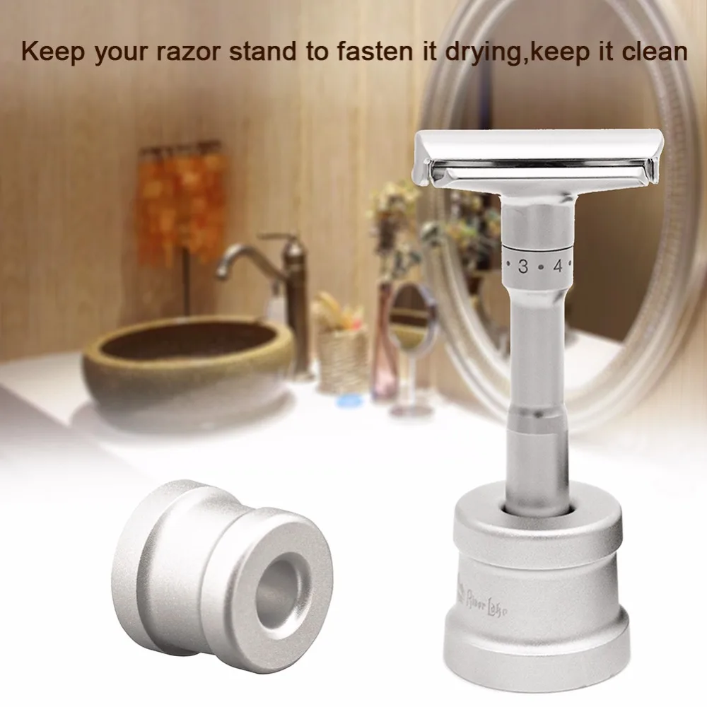 Регулируемая Безопасная бритва Мужская с двойным краем классическое безопасное