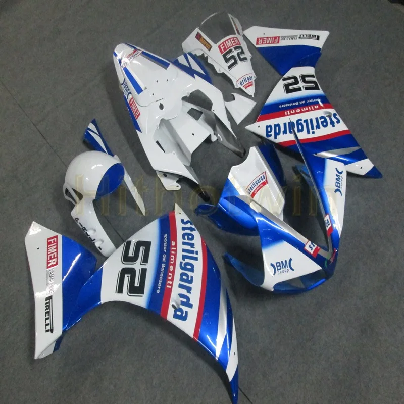 Пользовательские YZFR1 2009-2011 ABS полные комплекты обтекателей для Yamaha YZF R1 2009 2010 2011 ABS Пластиковый обтекатель+ винты+ желтый черный M2 - Цвет: D